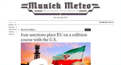 Desktop Screenshot of munichmetro.com